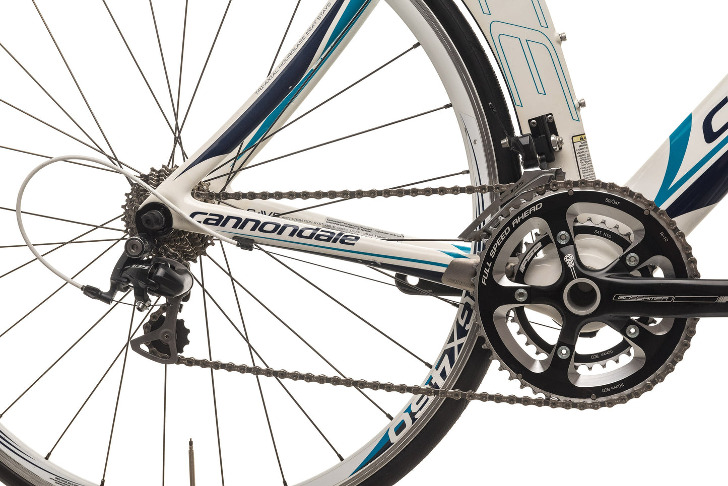  Cannondale Slice 5 105 Womens Triathlon Bike - 2011, 54cm