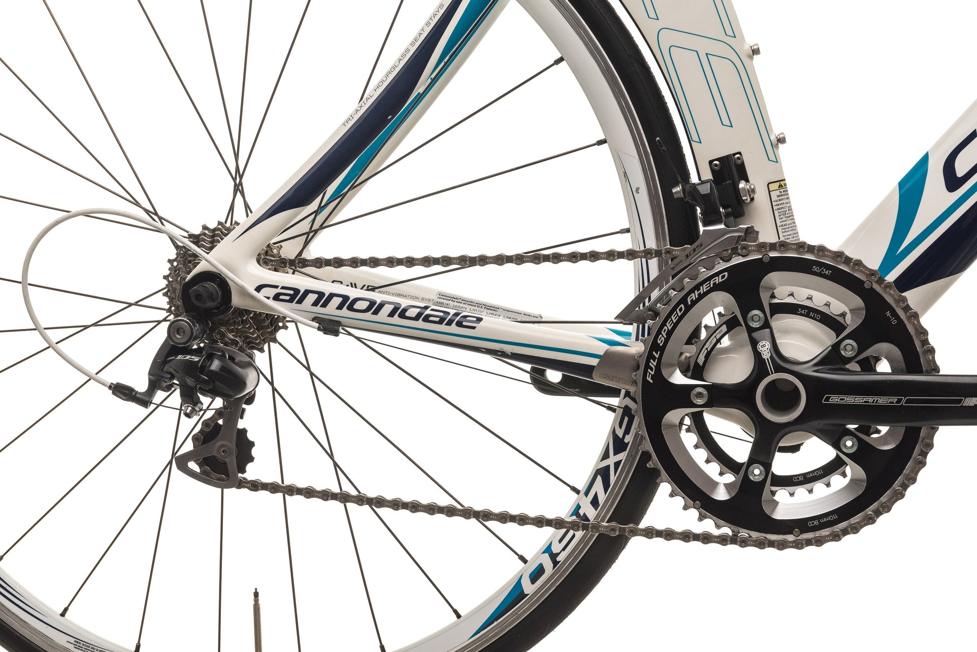  Cannondale Slice 5 105 Womens Triathlon Bike - 2011, 54cm