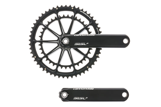  Cannondale Hollowgram SISL 2 Crank Set 11 Speed 172.5mm 53/39T BB30 Black