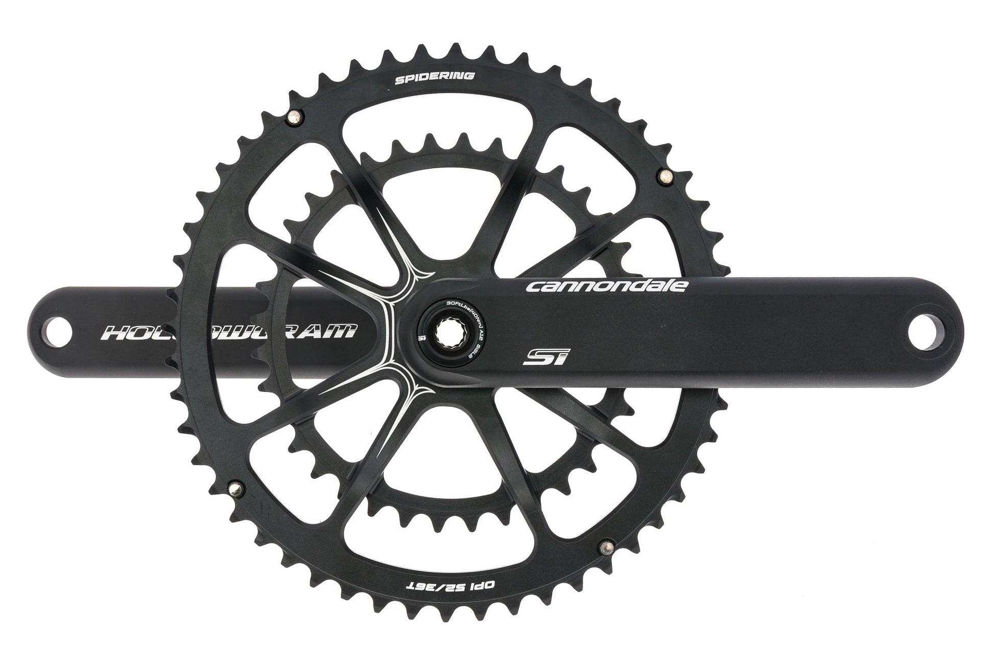  Cannondale Hollowgram Si Crankset 170mm 52/36T OPI SpideRing BB30