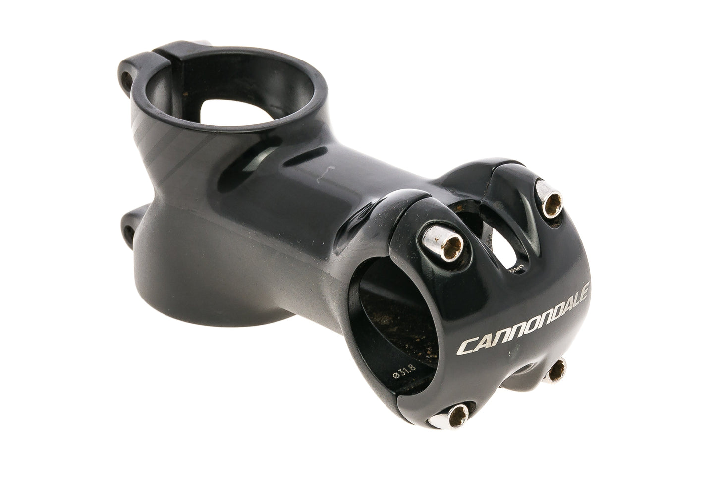  Cannondale C1 Alloy Stem 31.8mm Clamp 80mm 5 Degree 1.5" Steerer Blk