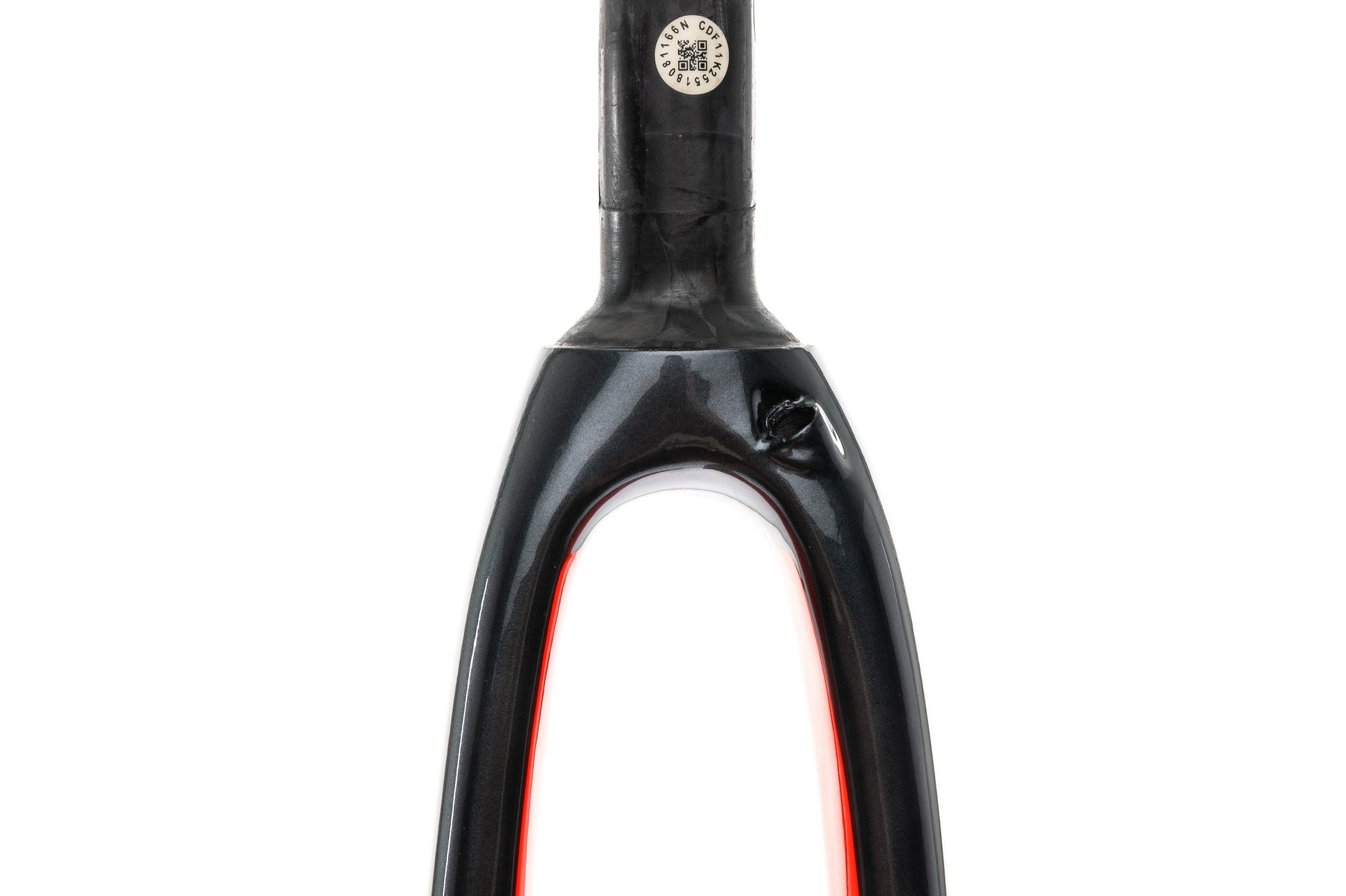  Cannondale Synapse Road Fork 700c 12x100 Thru Axle 1 1/8" Carbon Grey/Red
