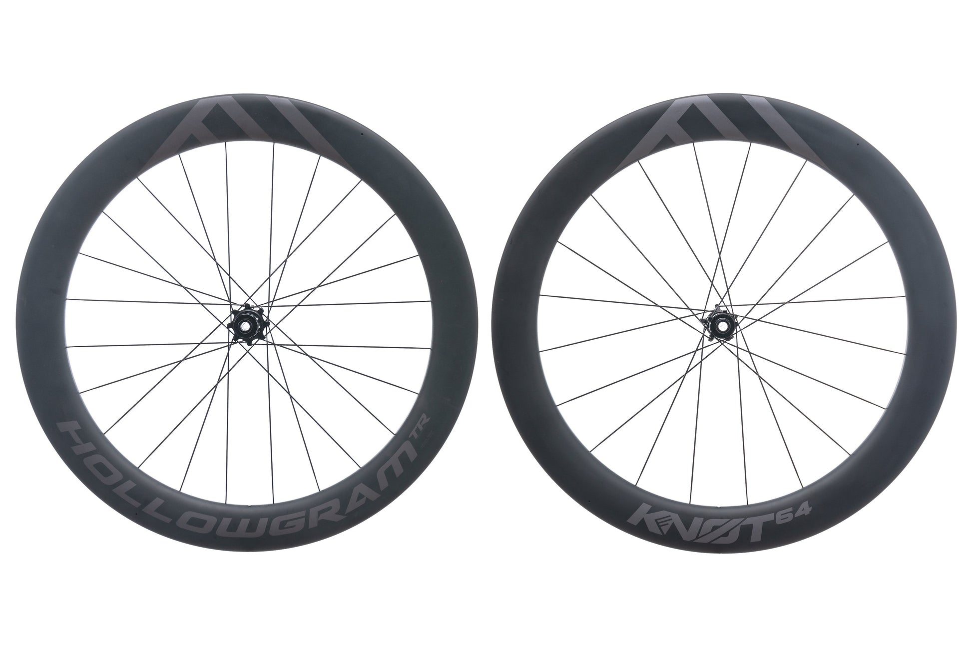  Cannondale HollowGram Knot 64 Carbon Tubeless Disc 700c Wheelset