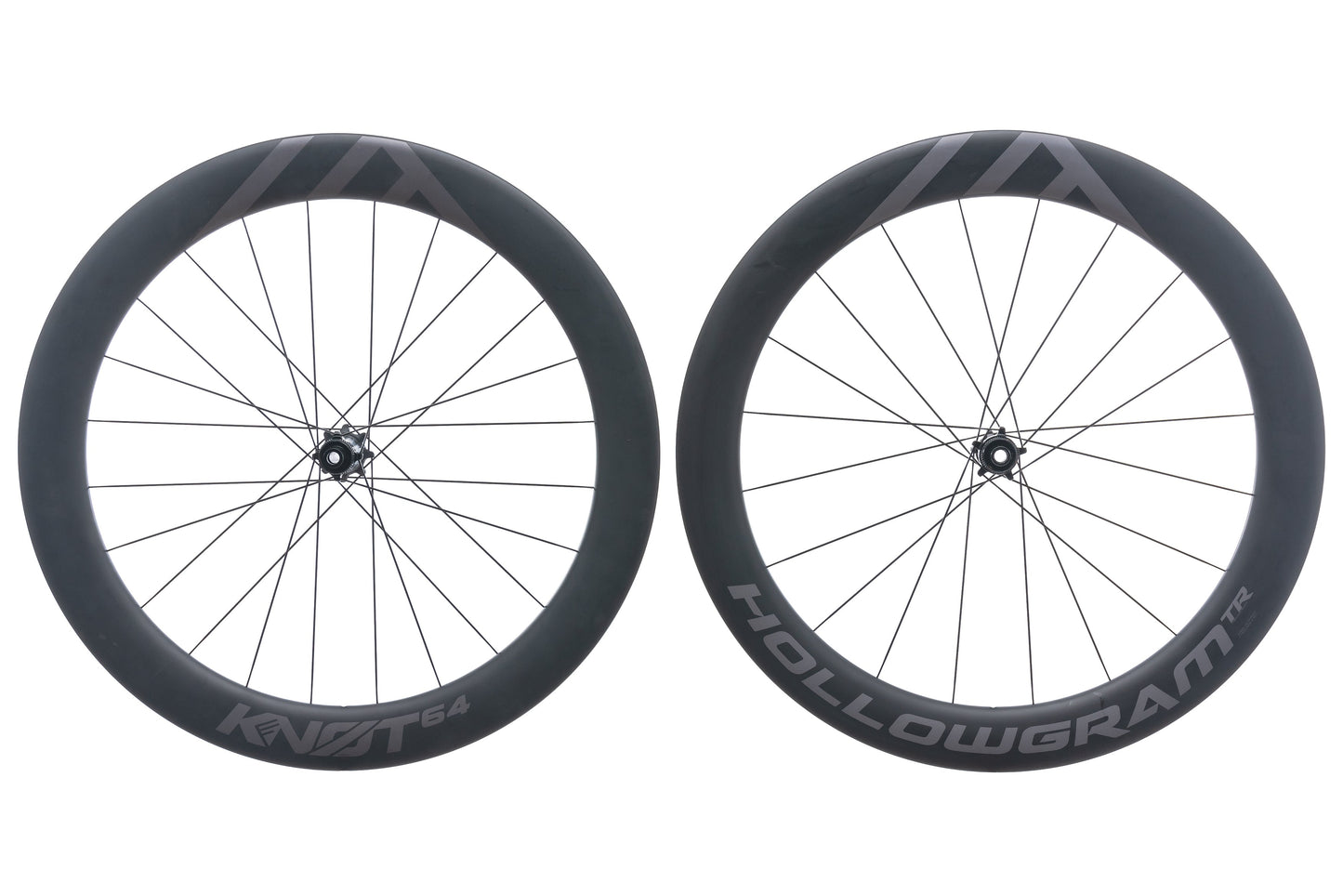  Cannondale HollowGram Knot 64 Carbon Tubeless Disc 700c Wheelset