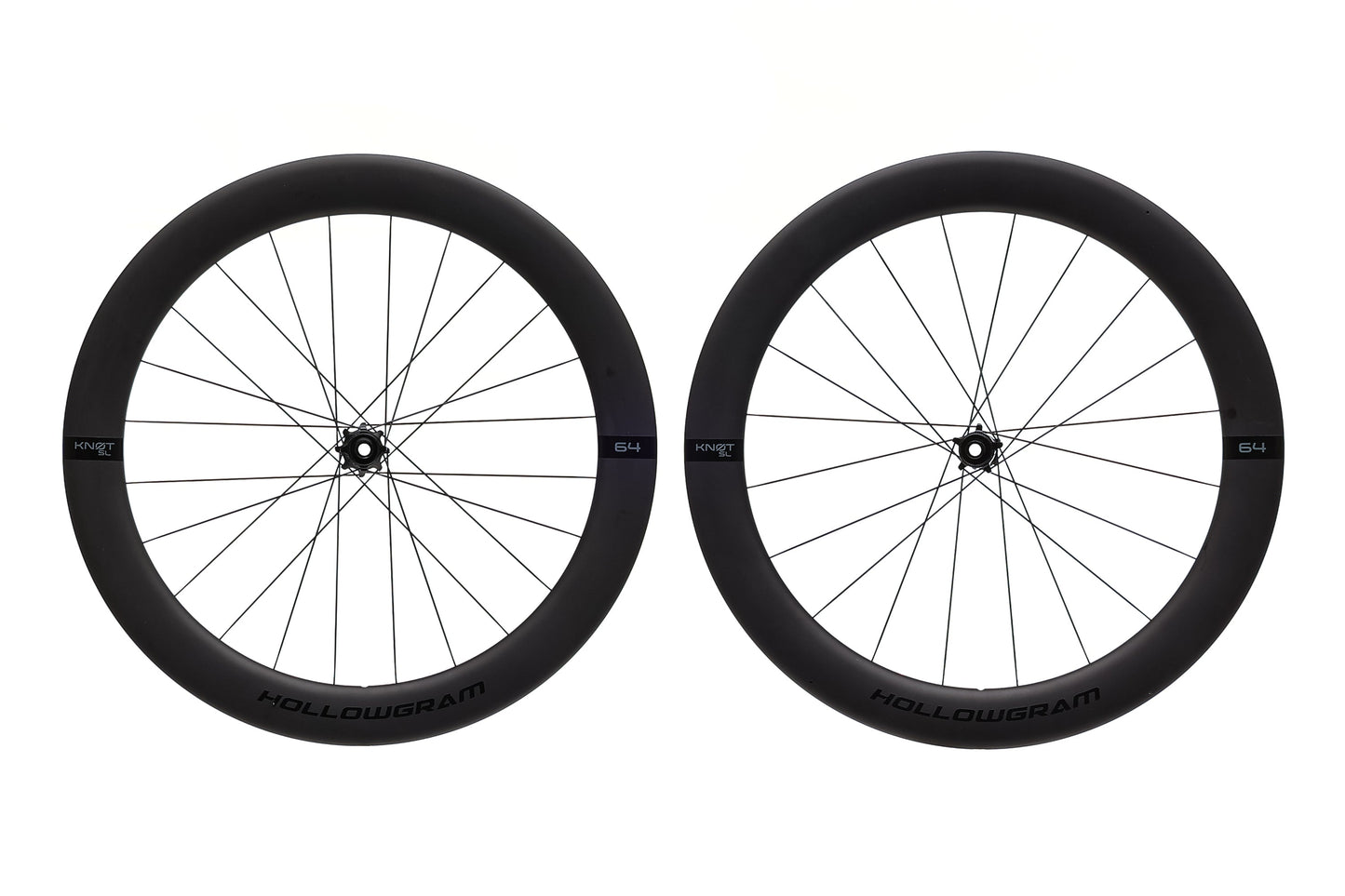  Cannondale Hollowgram SL 64 KNOT Disc Carbon Tubeless 700c Wheelset
