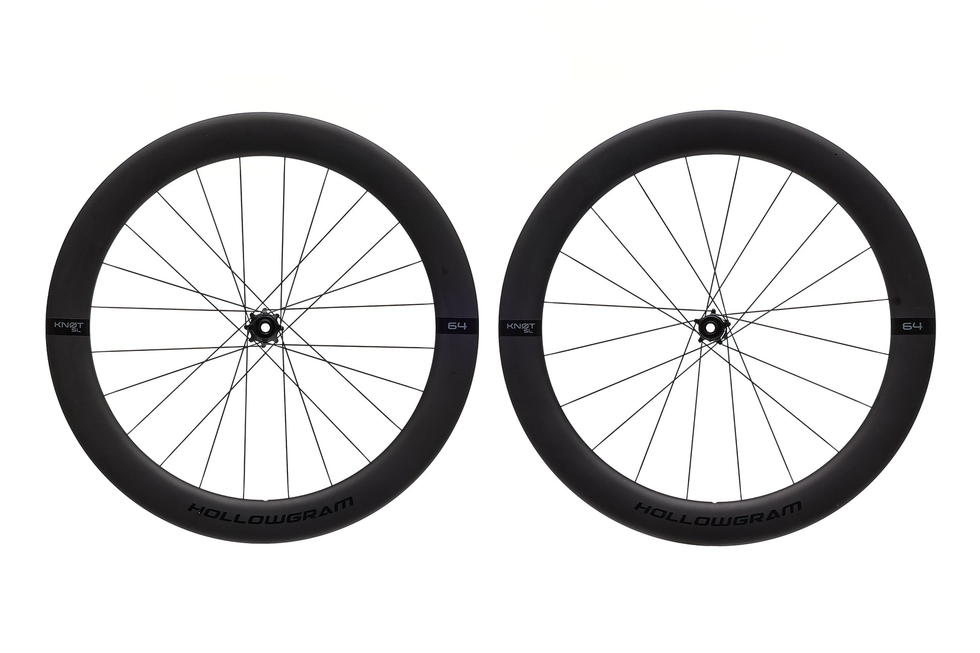  Cannondale Hollowgram SL 64 KNOT Disc Carbon Tubeless 700c Wheelset